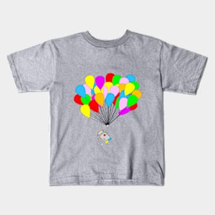 Balloon Robot Kids T-Shirt